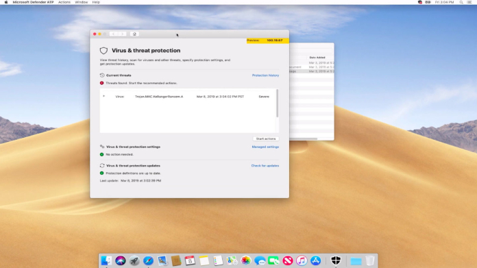 Windows Defender for Mac